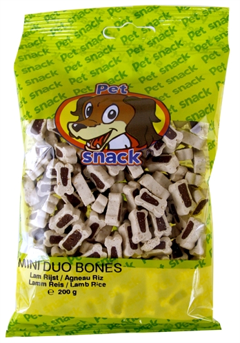 Petsnack botjes duo lam/rijst