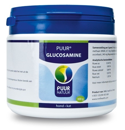 Puur glucosamine voor de hond en kat