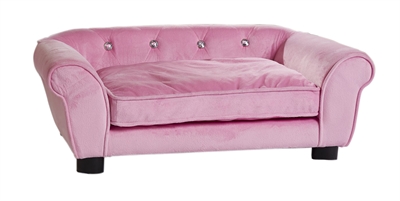 Enchanted hondenmand / sofa charlotte roze