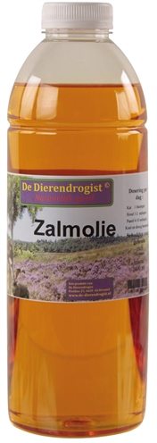 Dierendrogist zalmolie