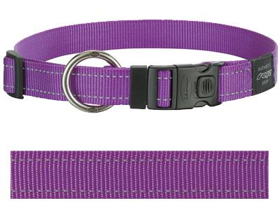 Rogz for dogs lumberjack halsband paars