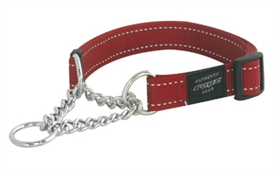 Rogz for dogs lumberjack choker rood