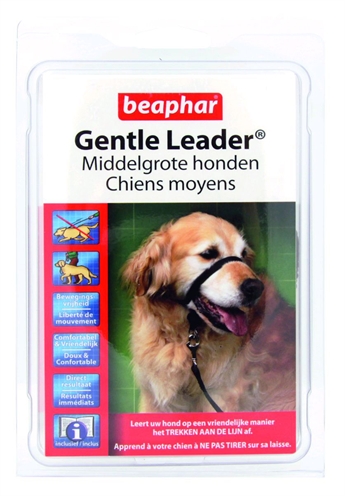 Beaphar gentle leader black