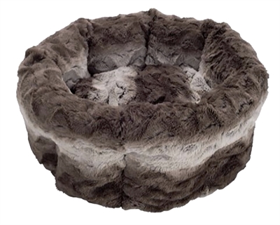 40 winks kattenmand snuggle grijs / creme