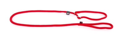 Retrieverlijn nylon rond rood