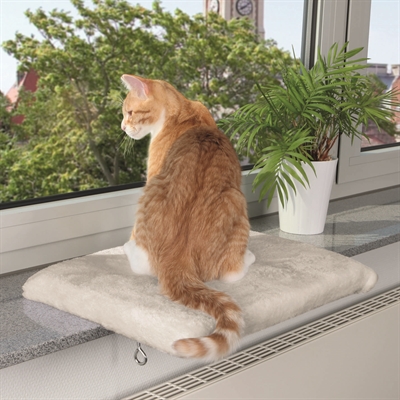 Trixie panier à chat plate-forme appui de fenêtre gris clair