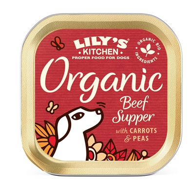 Lily’s kitchen dog organic beef supper