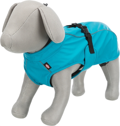 Trixie regenjas hond vimy blauw
