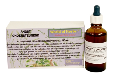 World of herbs fytotherapie angst ondersteunend