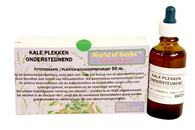 World of herbs fytotherapie kale plekken ondersteunend