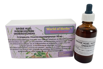 World of herbs fytotherapie droge huid