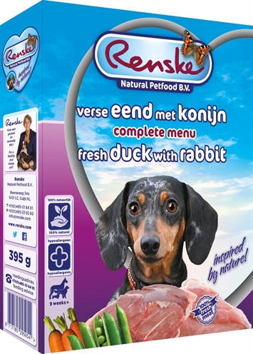 Renske vers vlees eend / konijn