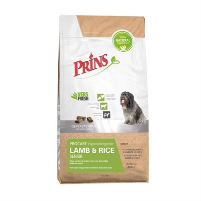 Prins procare lam / rijst senior hypoallergeen