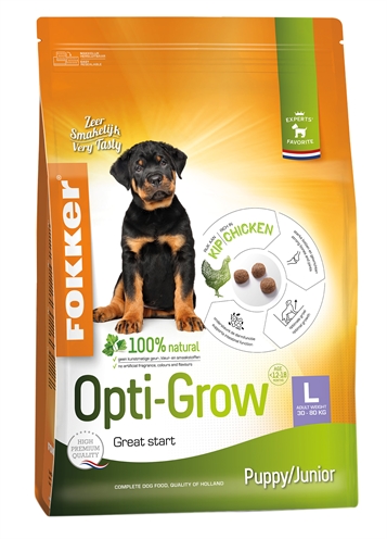 Fokker opti-grow puppy / junior large