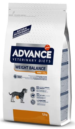 Advance veterinary diet dog weight balance mini