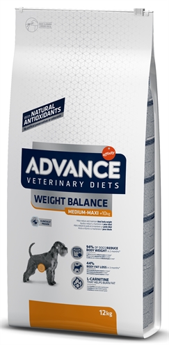 Advance veterinary diet dog weight balance