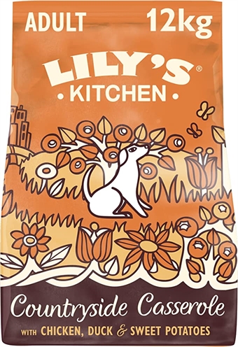 Lily’s kitchen dog adult chicken duck countryside casserole