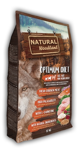 Natural woodland optimum mini / medium breed diet