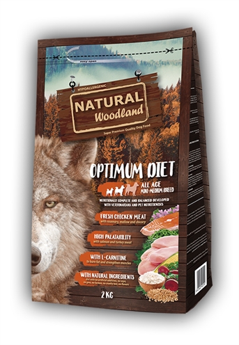 Natural woodland optimum mini / medium breed diet