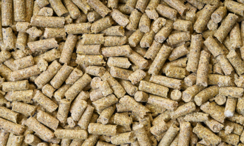 Photo de nourriture pour rongeurs, des granulés pour rongeurs