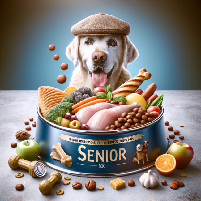Quelle alimentation pour un chien senior ? Les meilleures options pour votre compagnon âgé